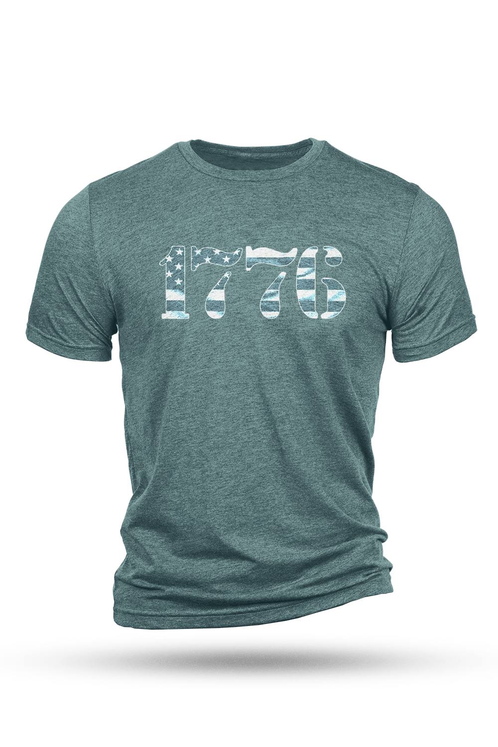 Men's Tri-Blend T-Shirt - Chad Prather - 1776 Stars and Stripes - Nine Line Apparel