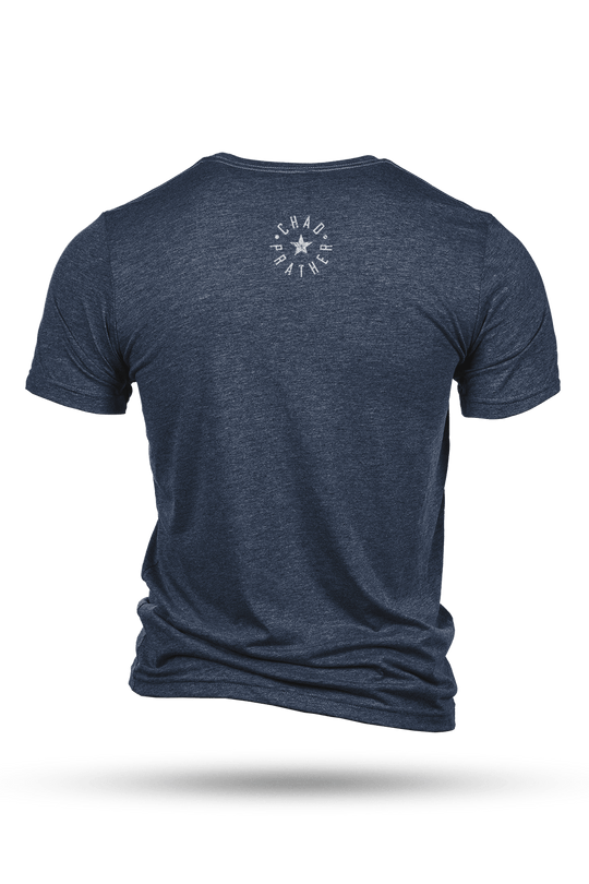 Men's Tri-Blend T-Shirt - Chad Prather - 1776 Stars and Stripes - Nine Line Apparel