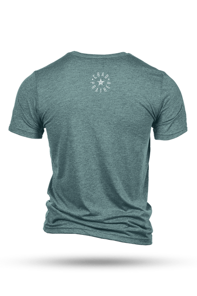 Men's Tri-Blend T-Shirt - Chad Prather - 1776 Stars and Stripes - Nine Line Apparel