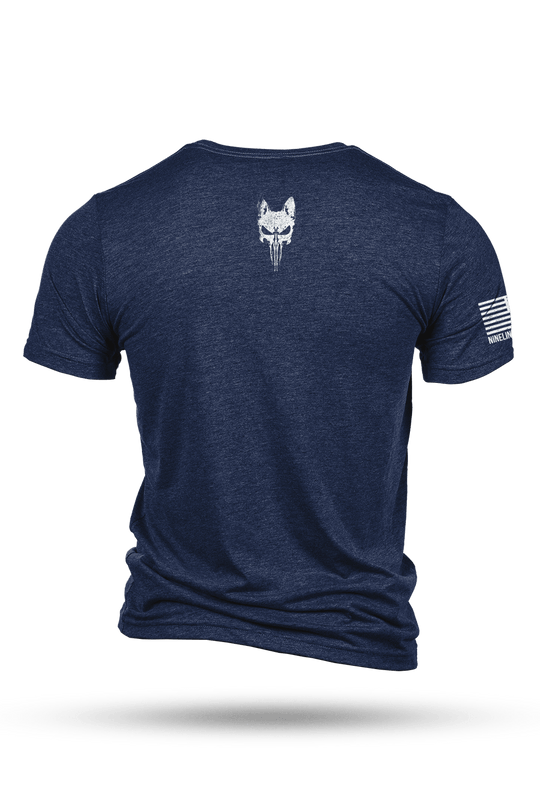 Men's Tri-Blend T-Shirt - Dogs>People - Nine Line Apparel