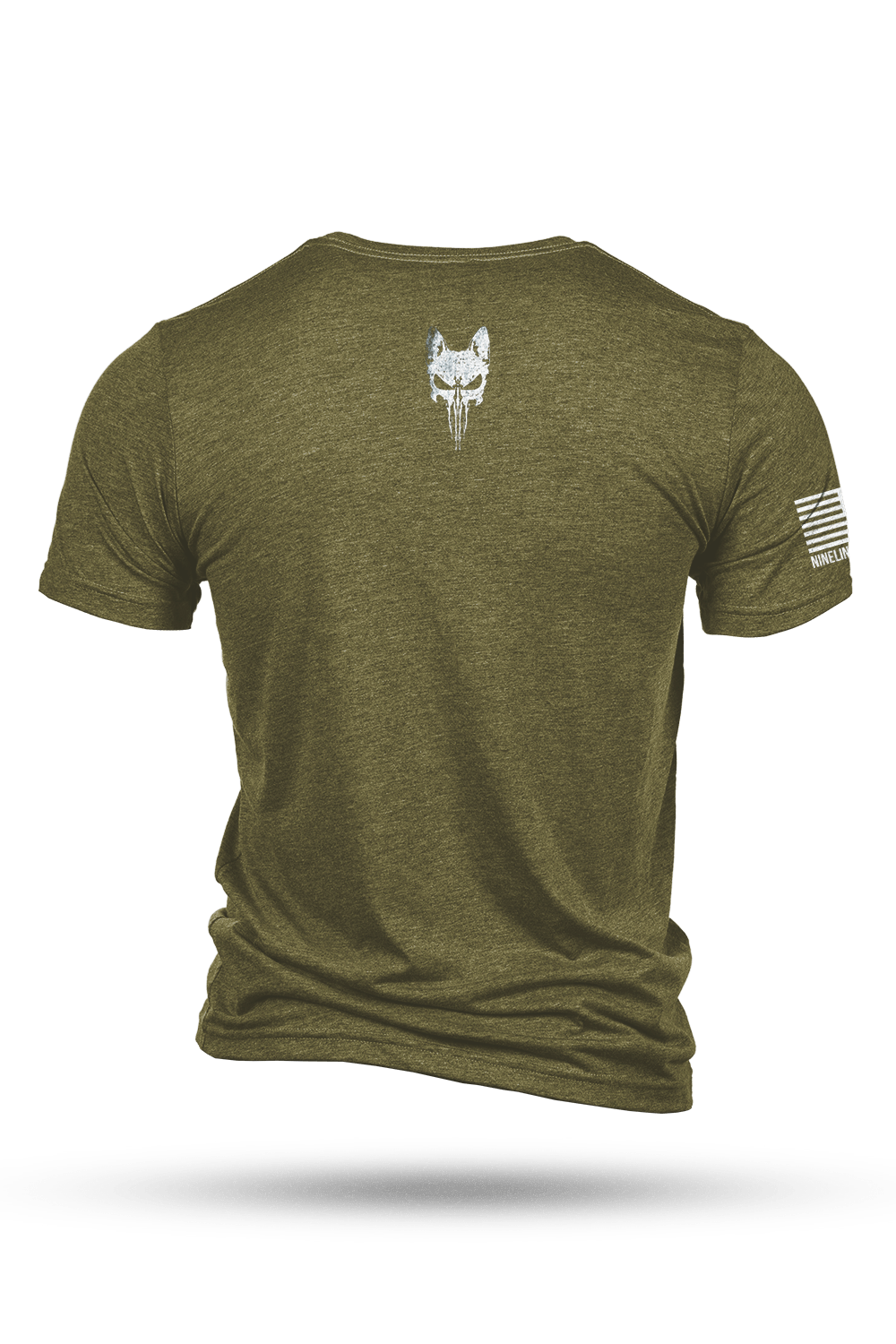 Men's Tri-Blend T-Shirt - Dogs>People - Nine Line Apparel