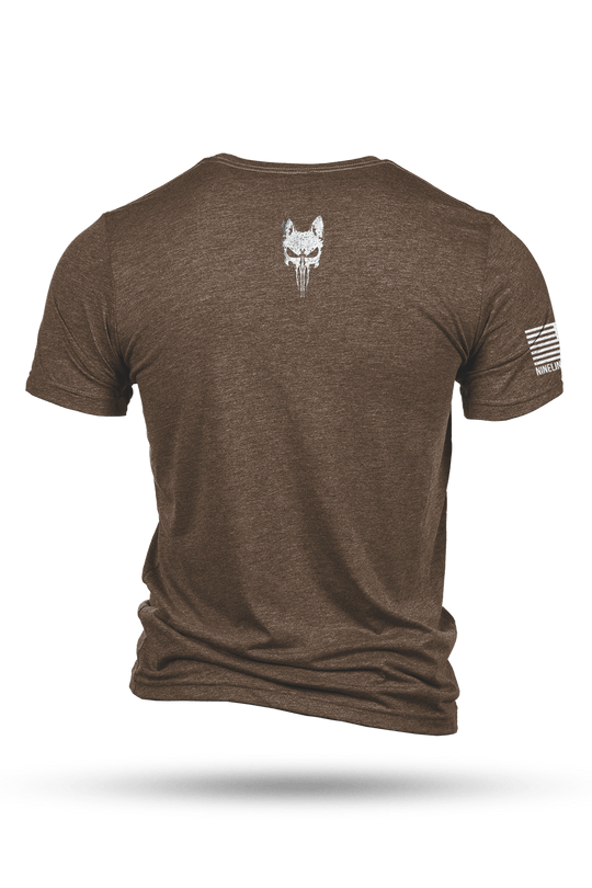 Men's Tri-Blend T-Shirt - Dogs>People - Nine Line Apparel