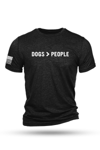 Dogs > People - T-Shirt