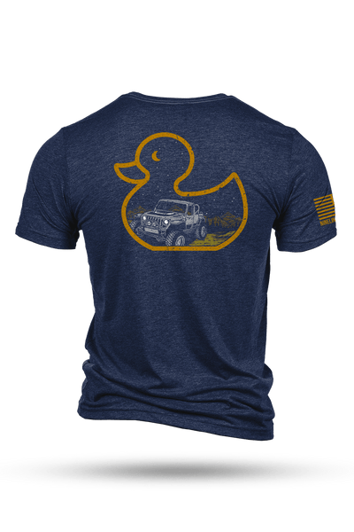 Men's Tri-Blend T-Shirt - Duck, Duck, Off-Road - Nine Line Apparel