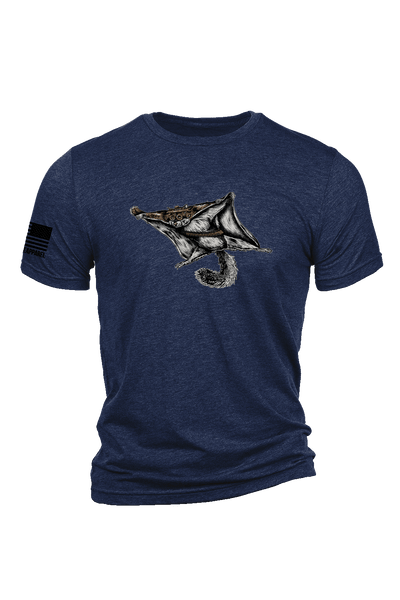 Men's Tri-Blend T-Shirt - FLYING SQUIRREL - Nine Line Apparel