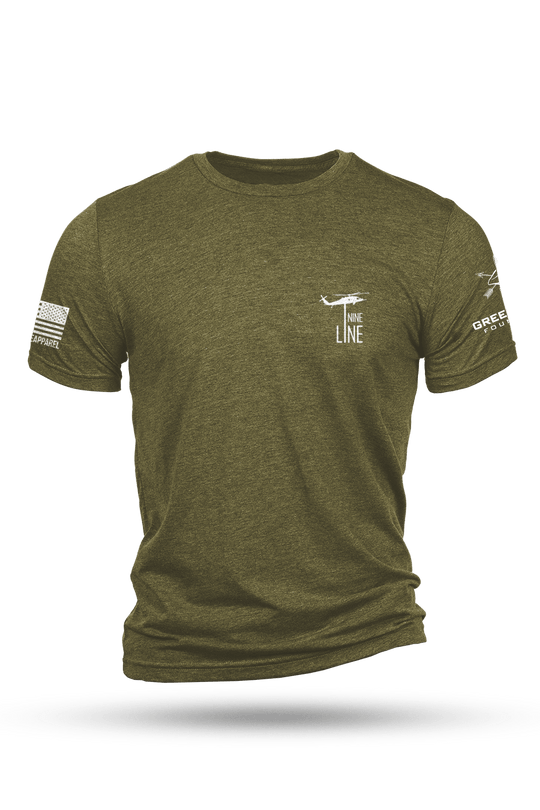 Men's Tri-Blend T-Shirt - Green Beret Foundation - Brothers in Battle - Nine Line Apparel