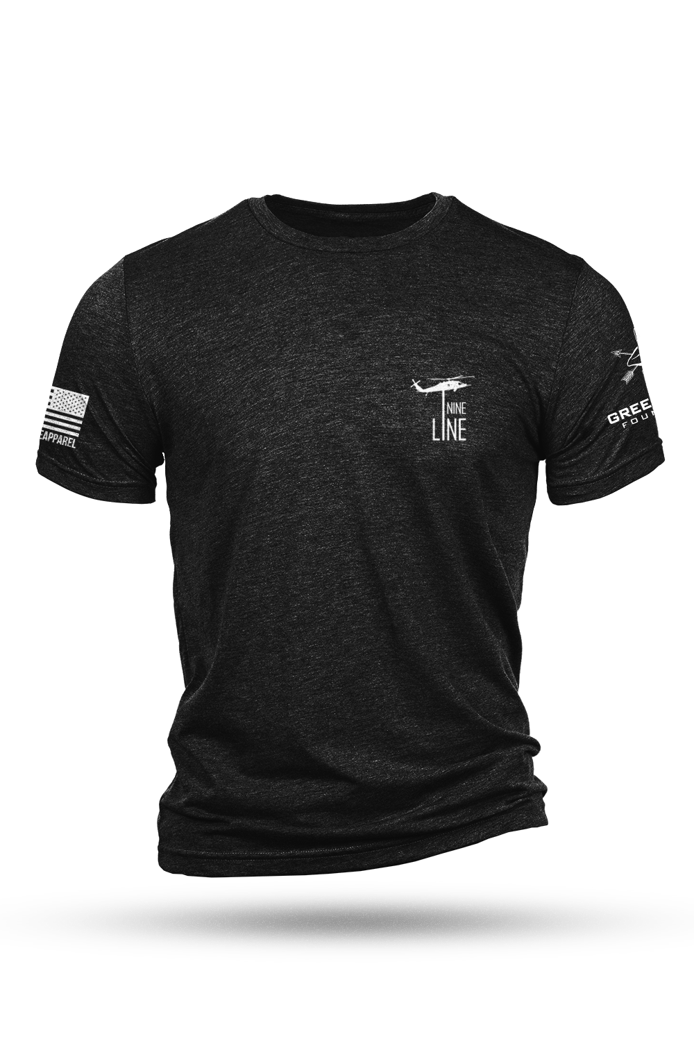 Men's Tri-Blend T-Shirt - Green Beret Foundation - Brothers in Battle - Nine Line Apparel