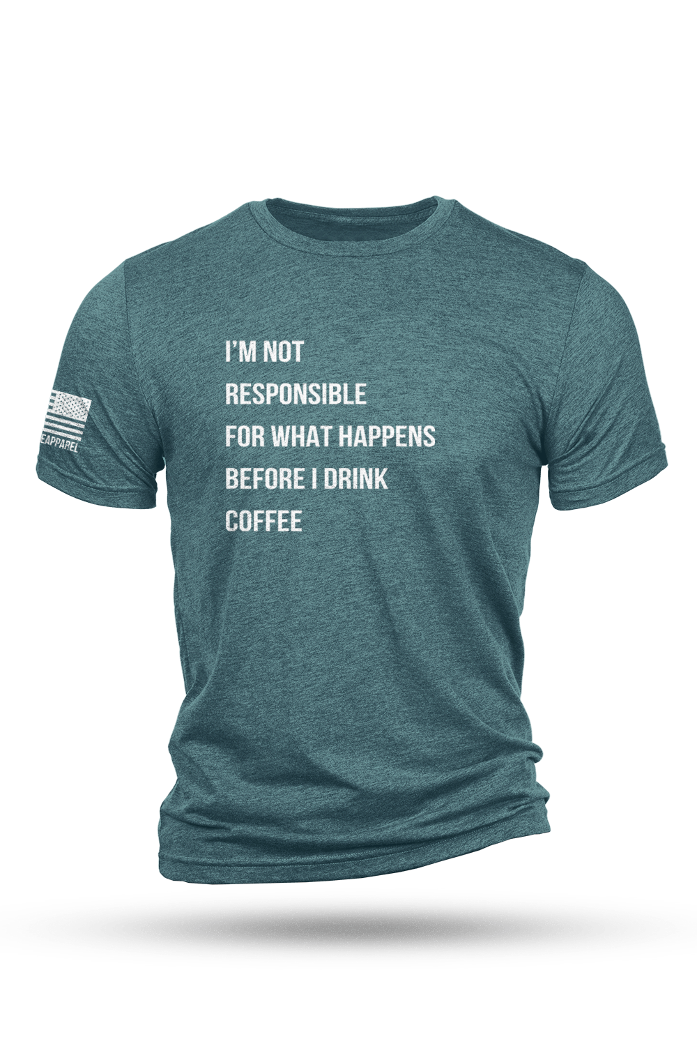 Men's Tri-Blend T-Shirt - NOT RESPONSIBLE - Nine Line Apparel