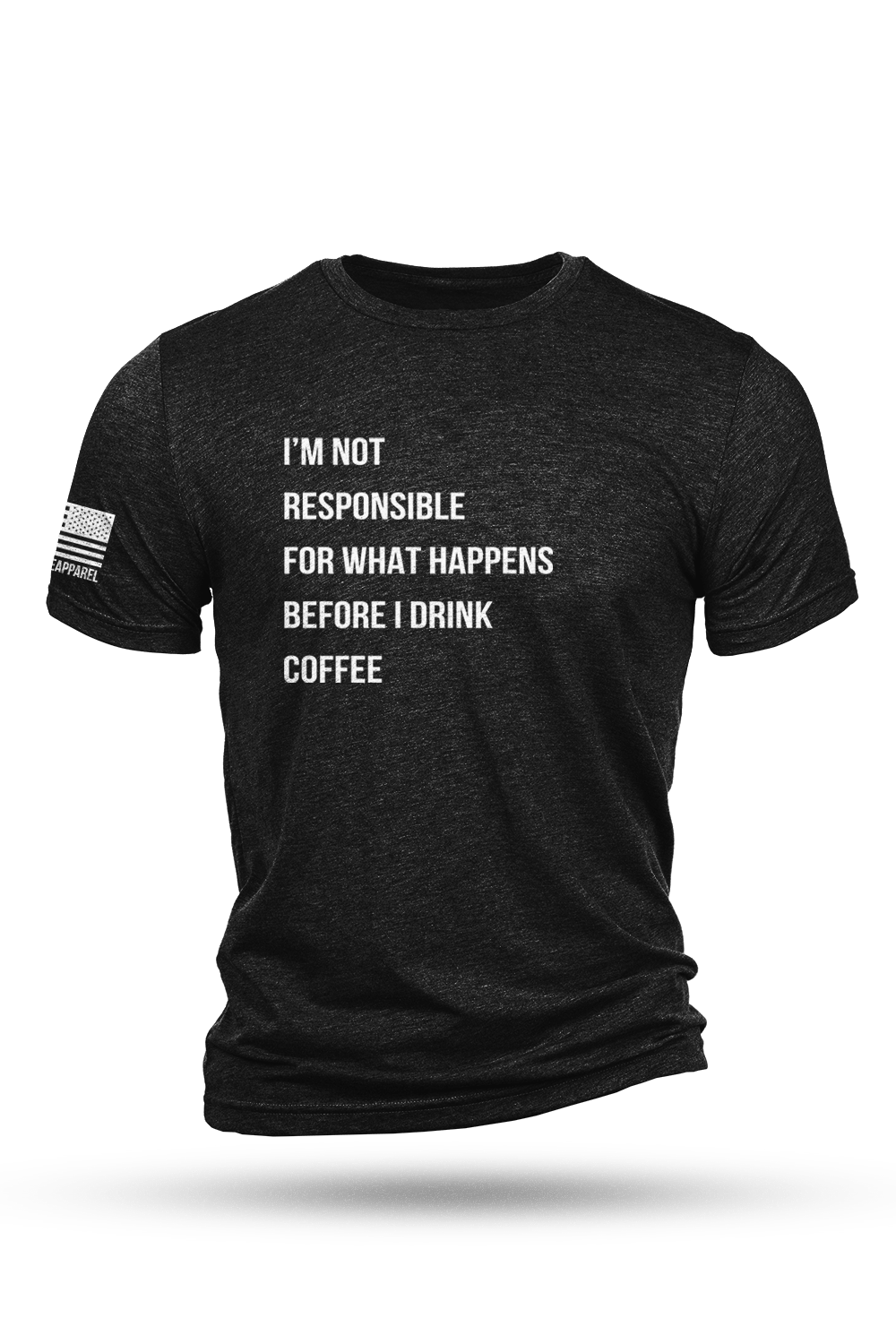 Men's Tri-Blend T-Shirt - NOT RESPONSIBLE - Nine Line Apparel