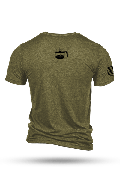 Men's Tri-Blend T-Shirt - NOT RESPONSIBLE - Nine Line Apparel