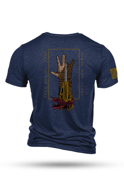 Men's Tri-Blend T-Shirt - Serve the Light - Nine Line Apparel