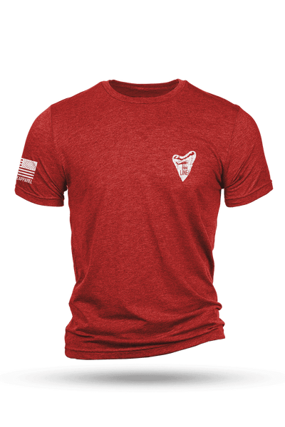 Men's Tri-Blend T-Shirt - SHARK FLAG - Nine Line Apparel