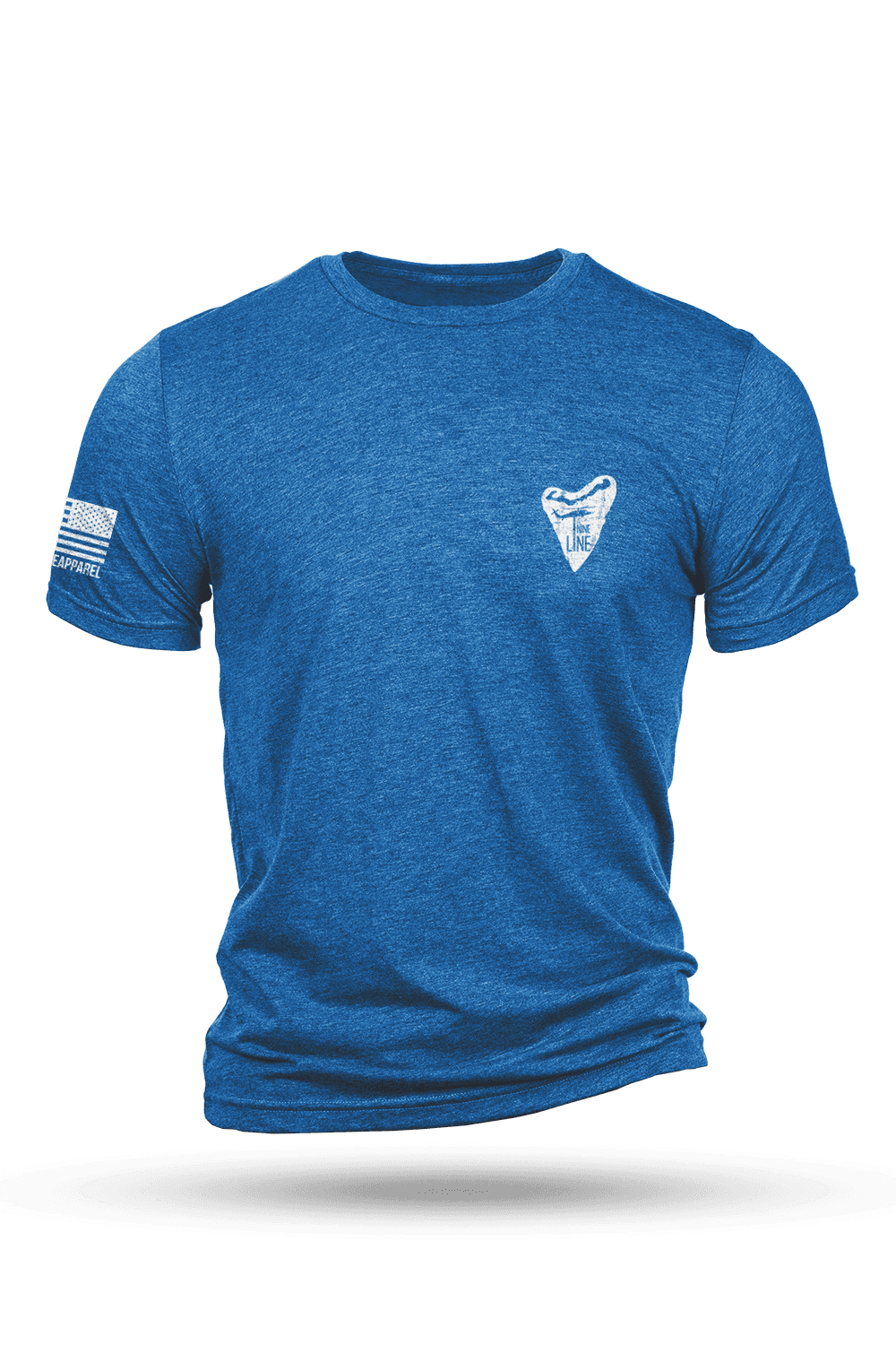 Men's Tri-Blend T-Shirt - SHARK FLAG - Nine Line Apparel