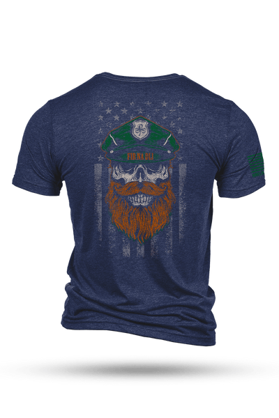 Men's Tri-Blend T-Shirt - St. Patrick's Day Men of Law - Nine Line Apparel