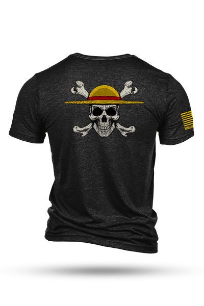 Men's Tri-Blend T-Shirt - Straw Hat - Nine Line Apparel