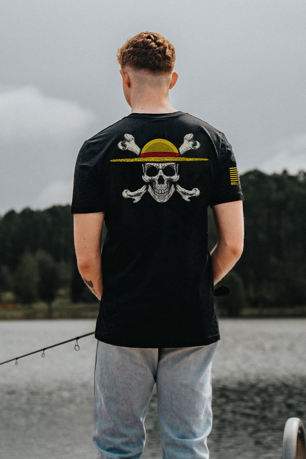 Men's Tri-Blend T-Shirt - Straw Hat - Nine Line Apparel