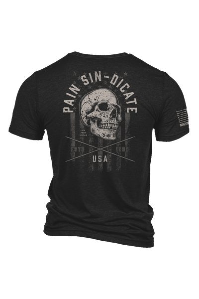 Men's Tri-Blend T-Shirt - Undertaker - Pain Sin - Nine Line Apparel