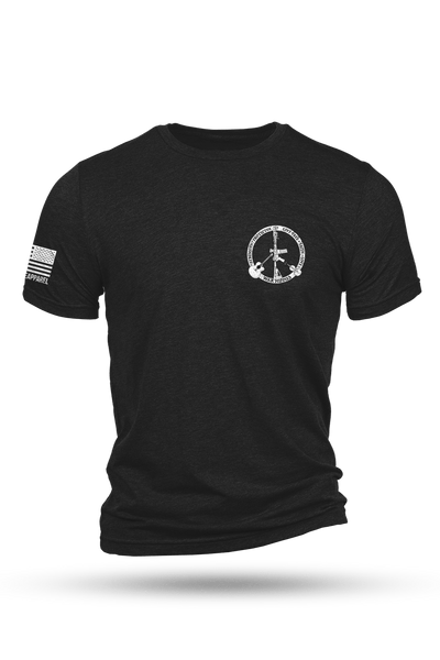Men's Tri-Blend T-Shirt - War Hippies - Free - Nine Line Apparel