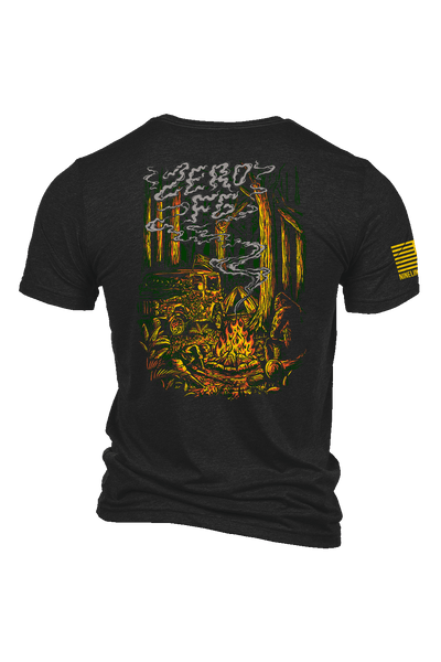 Men's Tri-Blend T-Shirt - Zero FG Energy - ZERO FG SQUATCH - Nine Line Apparel
