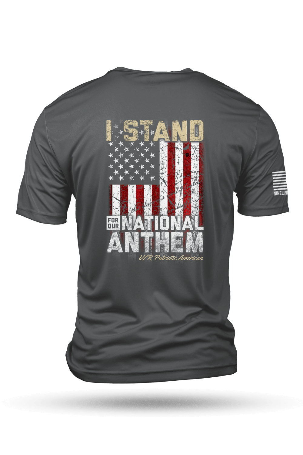Moisture Wicking T-Shirt - I Stand - Nine Line Apparel