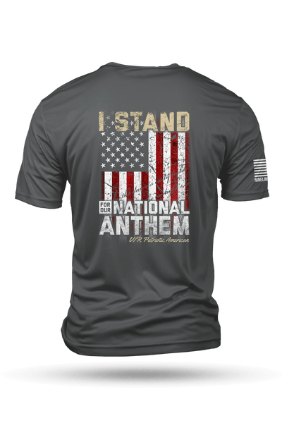 Moisture Wicking T-Shirt - I Stand - Nine Line Apparel