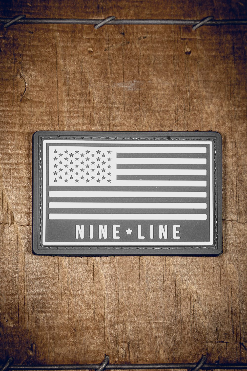 Nine Line Flag PVC Patch - Nine Line Apparel