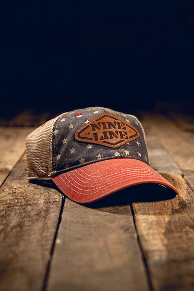 Old Favorite Trucker Hat Stencil Patch Collection [ON SALE] - Nine Line Apparel