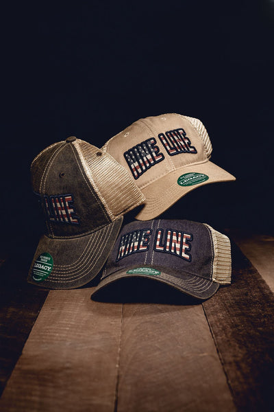 Old Favorite Trucker Hat USA Flag Collection [ON SALE] - Nine Line Apparel
