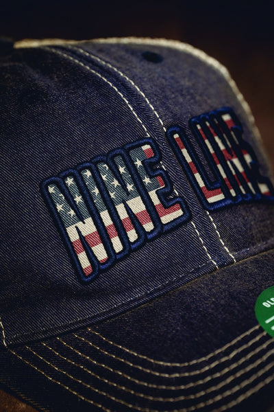 Old Favorite Trucker Hat USA Flag Collection [ON SALE] - Nine Line Apparel