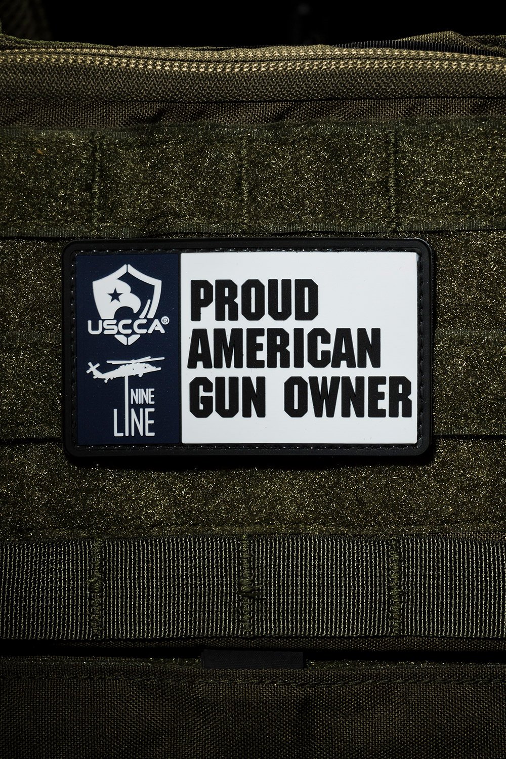 PVC Patch - USCCA Proud American Gun Owner [ON SALE] - Nine Line Apparel