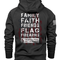 5 Things - Raglan Tailgater Hoodie