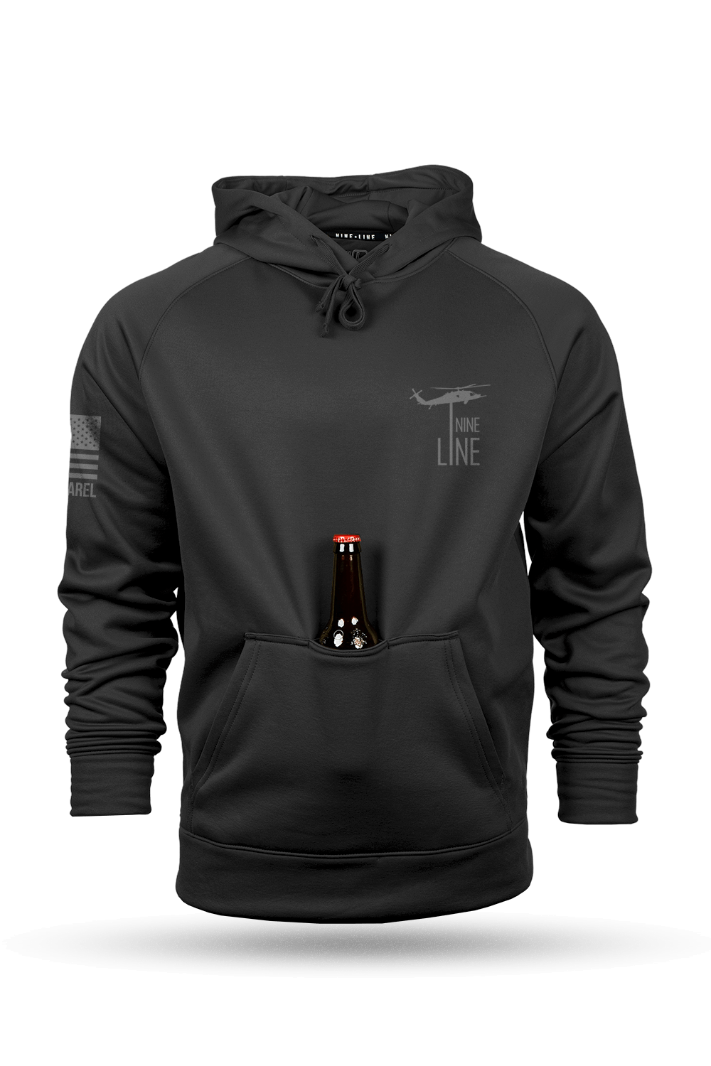 Raglan Tailgater Hoodie - America - Nine Line Apparel