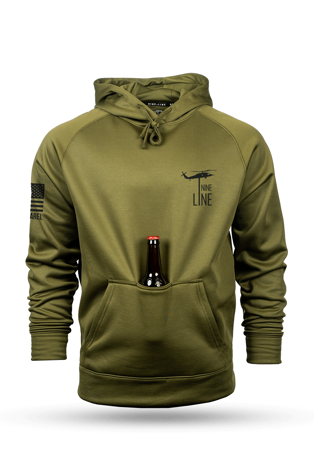 Mens panel raglan hot sale zip up hoodie