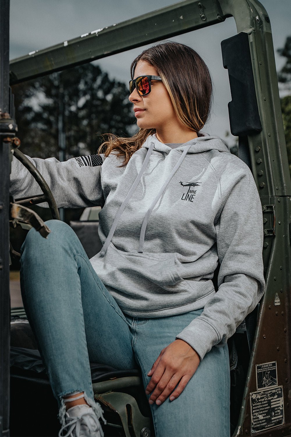 Nine line sweatshirt sales