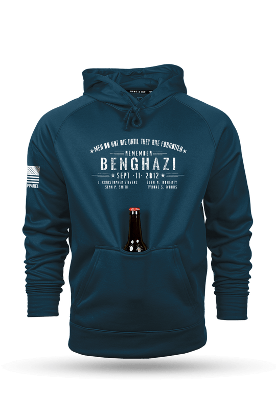 Raglan Tailgater Hoodie - Benghazi - Nine Line Apparel