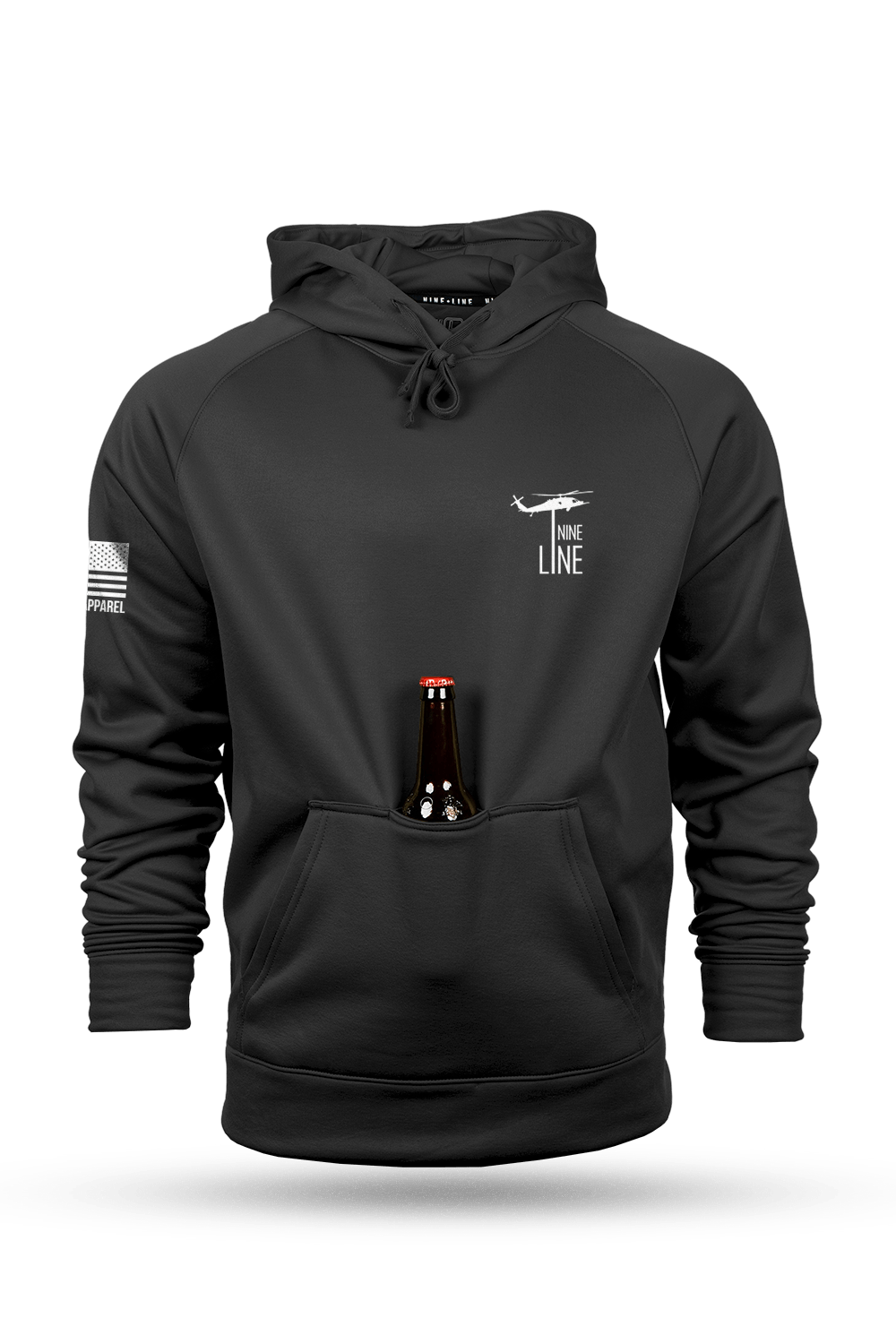 Raglan Tailgater Hoodie - Patriots Life For Me - Nine Line Apparel