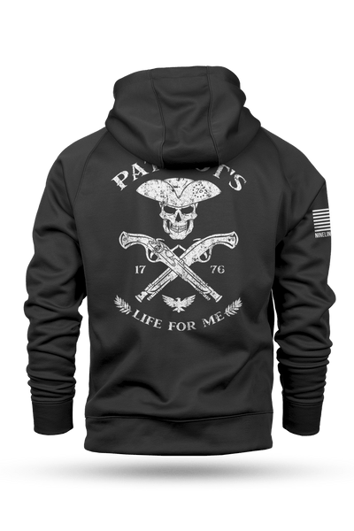 Raglan Tailgater Hoodie - Patriots Life For Me - Nine Line Apparel