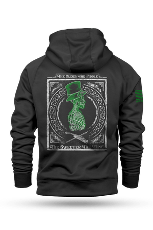 Raglan Tailgater Hoodie - St. Patrick's Day The Sweeter The Tune - Nine Line Apparel