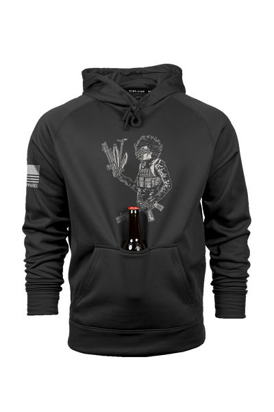 Raglan Tailgater Hoodie - Tactical Hands - Nine Line Apparel