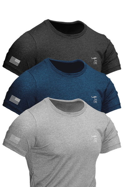 Reflective Ink Athletic T-Shirt - Standard Issue Pack [3 Shirts] - Nine Line Apparel
