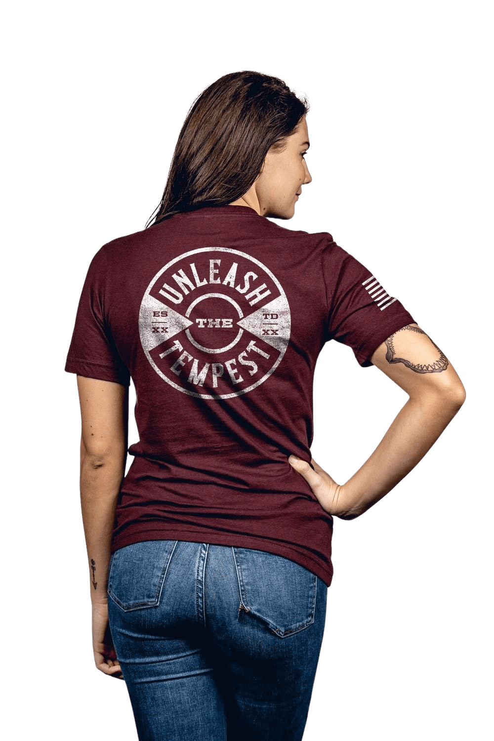 Seasonal Boyfriend Fit T-Shirt - SFG- Tempest - Nine Line Apparel