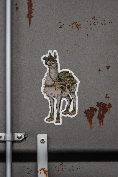Sticker - Freedom Llama - Nine Line Apparel
