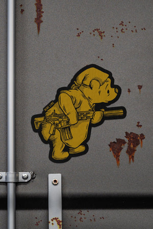 Sticker - Pooh - Nine Line Apparel