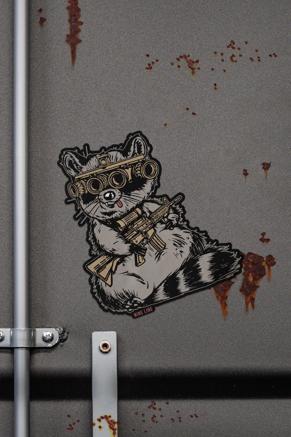 Sticker - Tactical Trash Panda - Nine Line Apparel