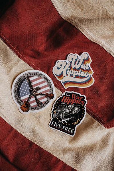 STICKER - War Hippies - Nine Line Apparel