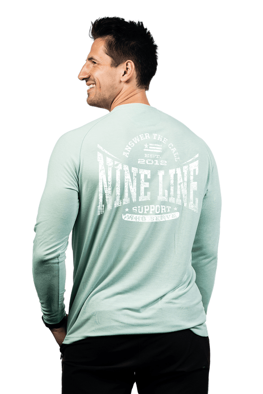 Support Who Serve - SFG Performance Tri-blend Shirt - Nine Line Apparel