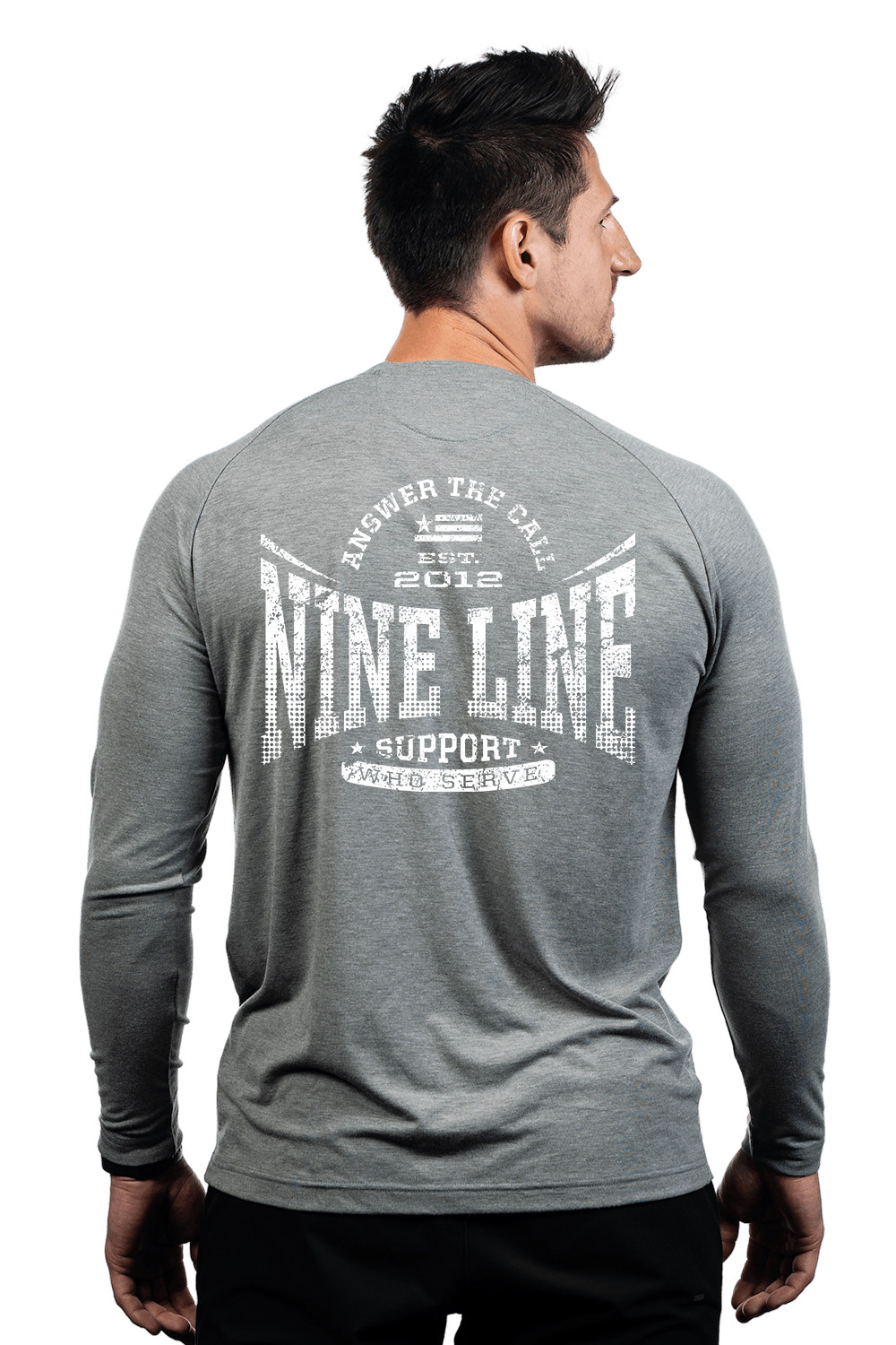 Support Who Serve - SFG Performance Tri-blend Shirt - Nine Line Apparel