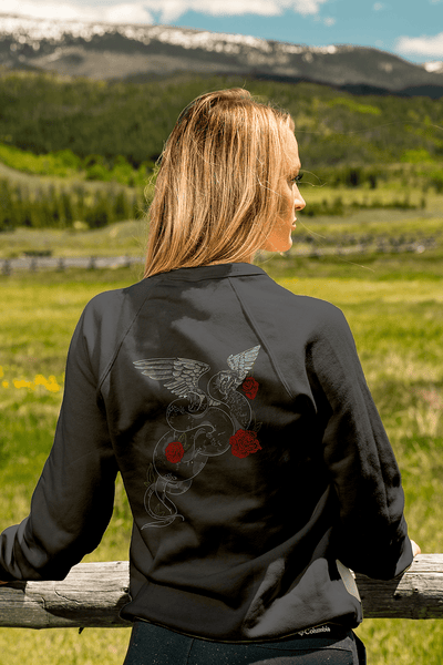 Sweatshirt - Rod Of Caduceus Snakes - Nine Line Apparel