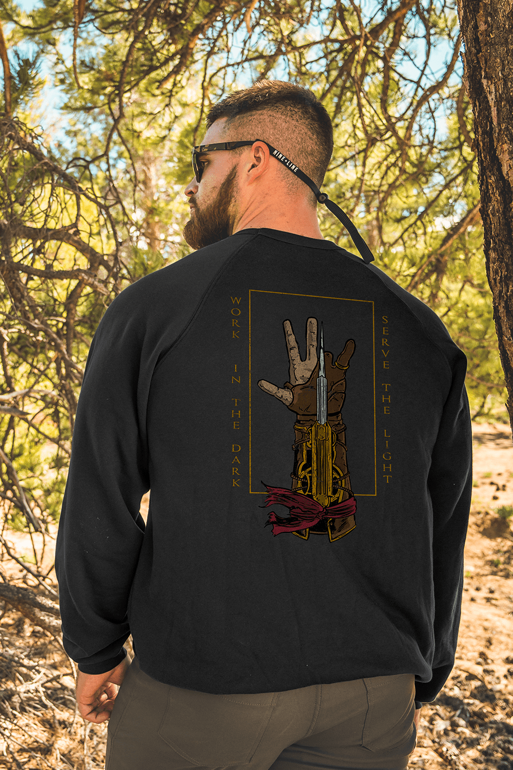 Sweatshirt - Serve the Light - Nine Line Apparel