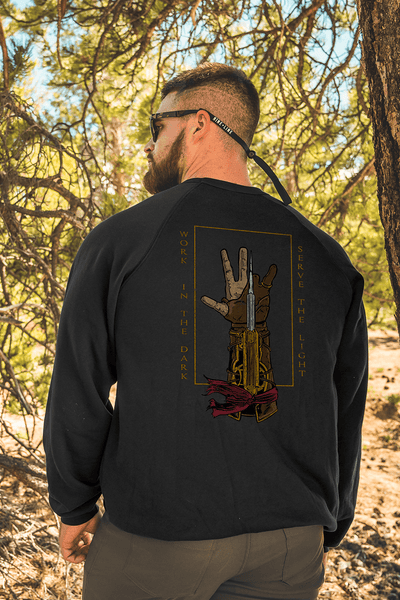Sweatshirt - Serve the Light - Nine Line Apparel